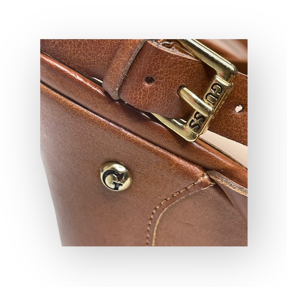 Guess ❤︎ Marini Strappy Platform Wedge Sandals ❤︎ Saddle Vegan Leather ❤︎ 10M - Picture 11 of 16